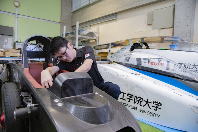 工学院大学の雰囲気2
